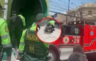 Techo de la comisara de Surquillo colapsa: Tres efectivos policiales resultaron heridos