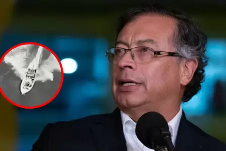Petro hace reclamo por ataques en el Caribe.