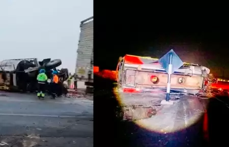Accidente frreo en Arequipa.