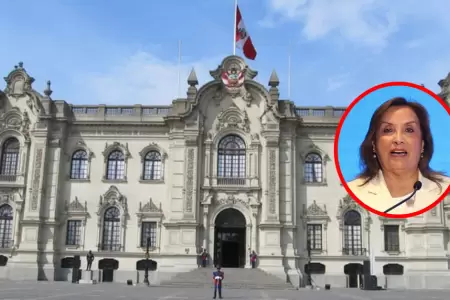 Presidencia niega renuncia de Dina Boluarte