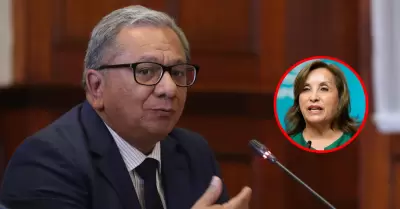 Carlos Anderson a favor de vacancia de Dina Boluarte