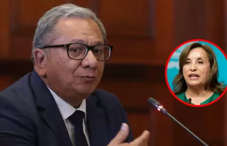 Carlos Anderson a favor de vacancia de Dina Boluarte