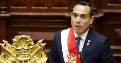 José Jerí, nuevo presidente del Perú.
