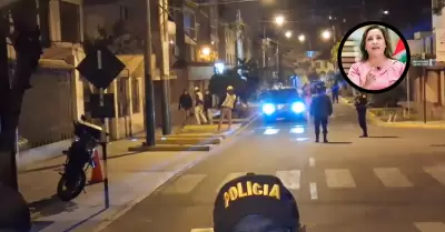 Presencia de camioneta con lunas polarizadas cerca a vivienda de Boluarte genera