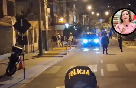 Presencia de camioneta con lunas polarizadas cerca a vivienda de Boluarte genera