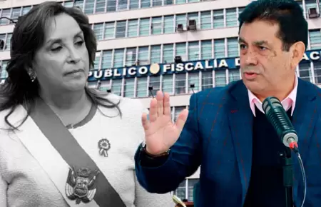 Fiscal de la Nacin sobre Dina Boluarte e impedimento de salida del pas.