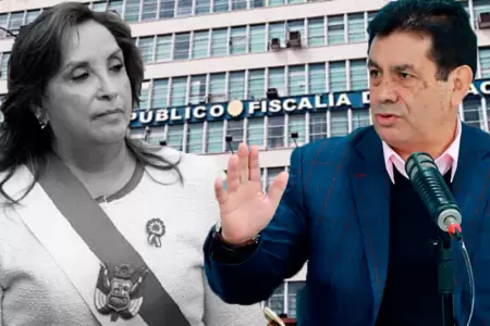Fiscal de la Nacin sobre Dina Boluarte e impedimento de salida del pas.