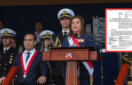 Impedimento de salida del pas contra Dina Boluarte
