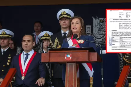 Impedimento de salida del pas contra Dina Boluarte