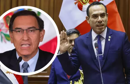 Martn Vizcarra rechaza la designacin de Jos Jer como presidente.