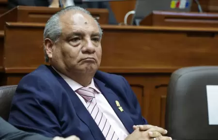 Csar Sandoval sobre expresidenta Dina Boluarte