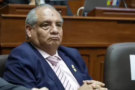 Csar Sandoval sobre expresidenta Dina Boluarte