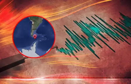 Reportan terremoto de magnitud 7.8 en la Antrtica chilena