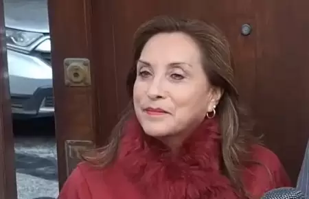 Dina Boluarte declar tras ser vacada por el Congreso.