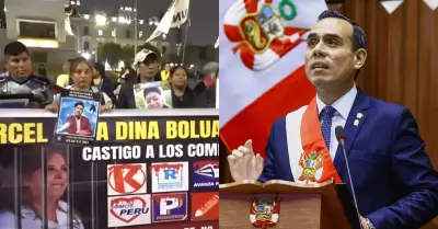 Familiares de fallecidos en protestas contra Dina Boluarte rechazan a José Jerí