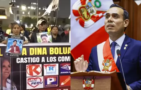 Familiares de fallecidos en protestas contra Dina Boluarte rechazan a Jos Jer