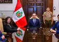 Jos Jer sostuvo reunin con Janet Tello, Toms Glvez e Ilich Lpez en Palacio de Gobierno