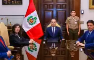 Jos Jer sostuvo reunin con Janet Tello, Toms Glvez e Ilich Lpez en Palacio de Gobierno