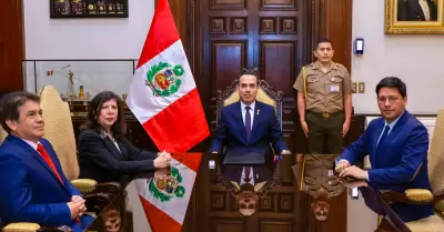 José Jerí sostuvo reunión con titulares de PJ y Fiscalía