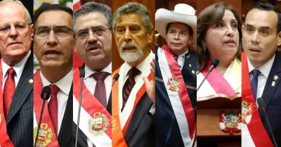 Siete presidentes de la Repblica durante nueve aos