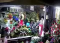 Terror en el Rmac: 30 encapuchados destruyen el mercado de flores Uniflor durante violento intento de desalojo