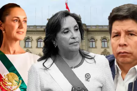 Claudia Sheinbaum sobre vacancia de Dina Boluarte y juicio de Castillo.