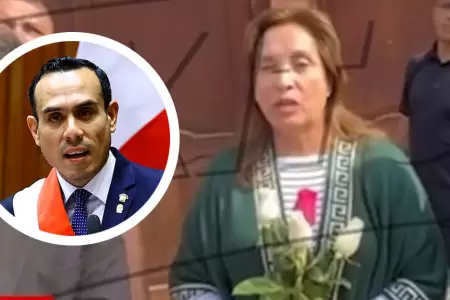 Dina Boluarte envi buenos deseos a Jos Jer tras asumir como presidente.