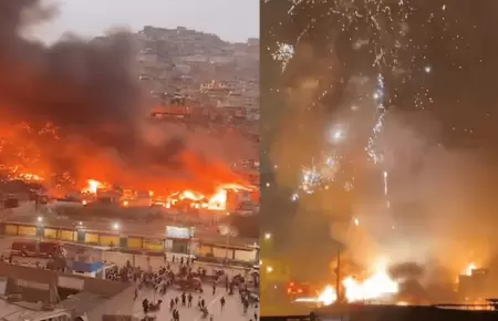 Talleres de pirotecnia clandestinos EXPLOTAN tras incendio en SJM