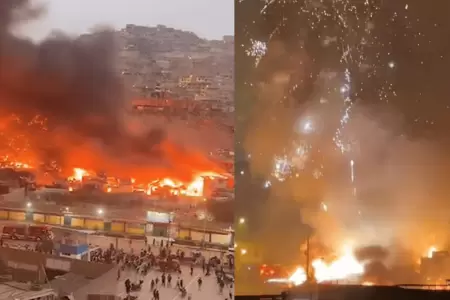 Talleres de pirotecnia clandestinos EXPLOTAN tras incendio en SJM