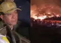Eduardo Arana anuncia la presencia de helicptero para controlar incendio en Pamplona Alta: "Hemos actuado de inmediato"
