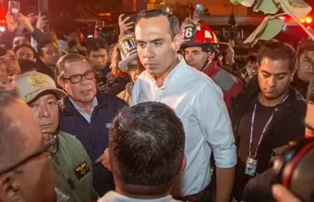 Jos Jer asegur que hablar con el ejemplo tras asistir a incendio en SJM.