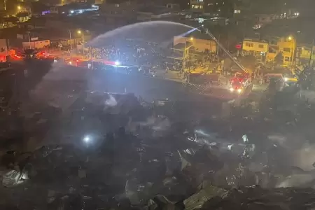 Incendio en Pamplona.