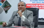 Csar Sandoval Pozo renuncia irrevocablemente al Ministerio de Transportes y Comunicaciones