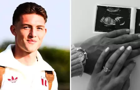 Oliver Sonne ser pap junto a Isabella Taulund