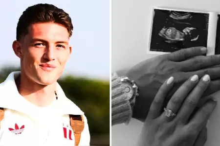 Oliver Sonne ser pap junto a Isabella Taulund