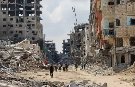 Pases rabes financiarn reconstruccin de Gaza.
