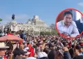 Alcalde de Pataz lleg a Lima: Busca llegar a Palacio de Gobierno para reunirse con Jos Jer