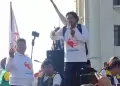 Alcalde de Pataz desde la Plaza San Martn: "Apenas me lo permitan, ir a visitar al expresidente Pedro Castillo"