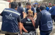 SJM: MINSA atendi a ms de 100 personas afectadas tras incendio ocurrido en Pamplona Alta