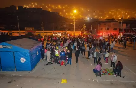 MIMP contina atendiendo emergencias en San Juan de Miraflores.