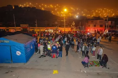 MIMP contina atendiendo emergencias en San Juan de Miraflores.