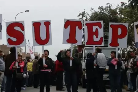 SUTEP se suma a marcha de 15 de octubre