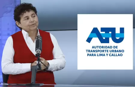 Susel Paredes seala que ATU debe desaparecer tras el fracaso de su gestin.