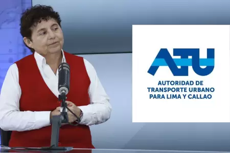 Susel Paredes seala que ATU debe desaparecer tras el fracaso de su gestin.