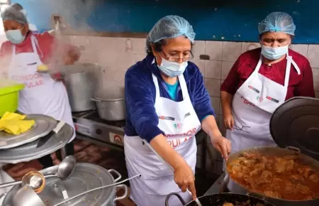 Garantizan alimentacin para las familias damnificadas de SJM.