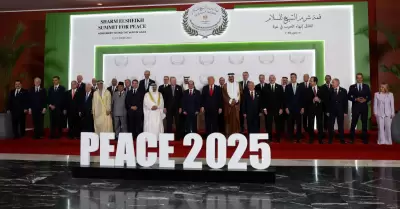 Lideres mundiales firmaron acuerdo de paz de Gaza.