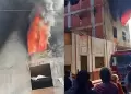 Centro de Lima: Se registra un incendio en el interior de una vivienda ubicada en el jirn Antonio Miroquesada