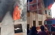 Centro de Lima: Se registra un incendio en el interior de una vivienda ubicada en el jirn Antonio Mir Quesada