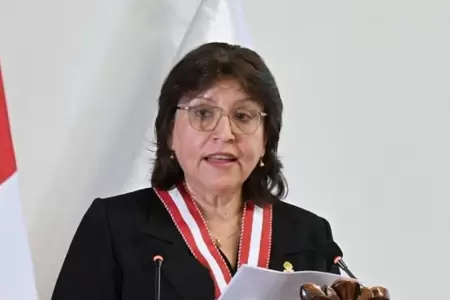 Delia Espinoza vuelve a la Fiscala por orden del PJ.