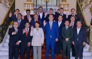 Gobernadores regionales respaldan mandato de transicin tras reunin con Jos Jer